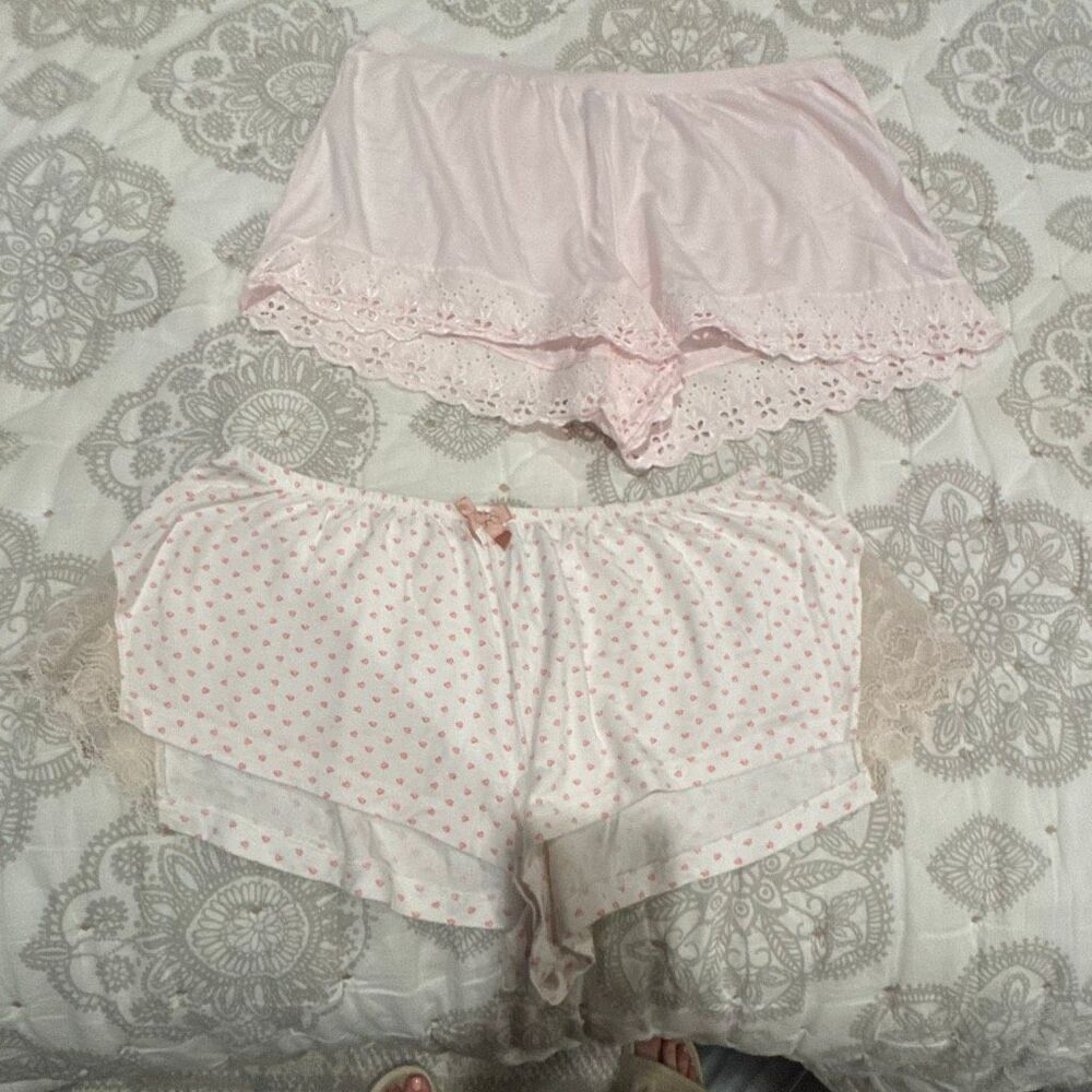 Cosabella and Eberjey Pajama Shorts size medium set